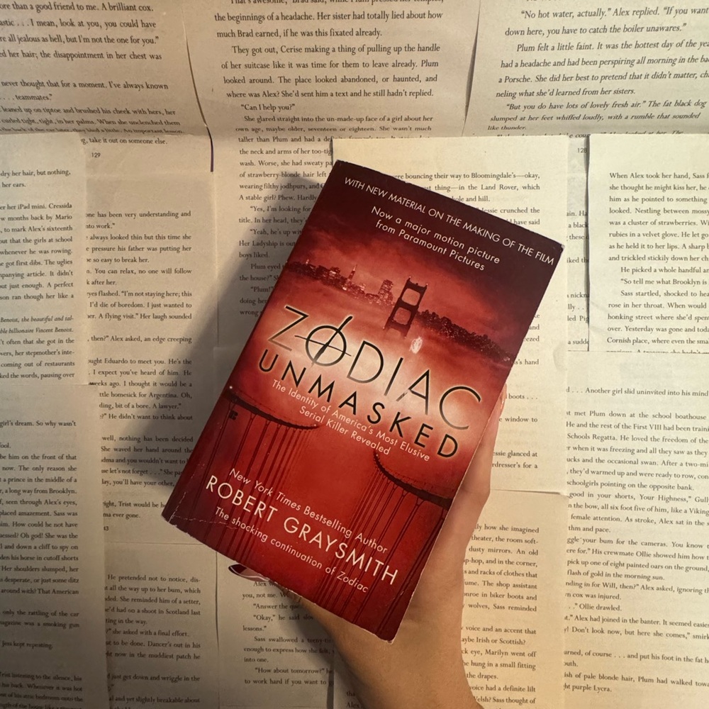 Zodiac Unmasked Book by Robert Graysmith
